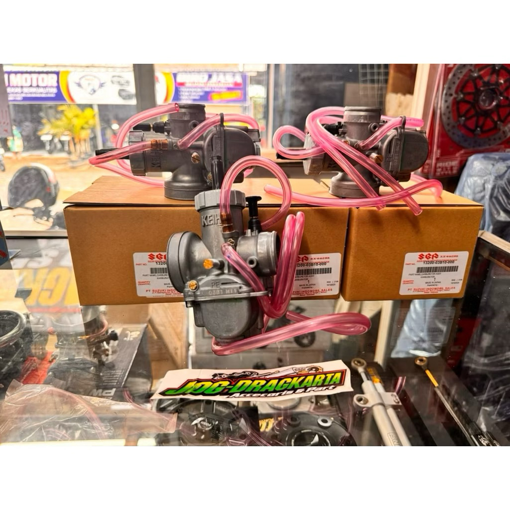 KARBU KARBURATOR PE 28 RM85 KARBU RM 85 SUZUKI RM 85 PE 28 ORIGINAL SUZUKI SGP JAPAN UNIVERSAL MOTOR