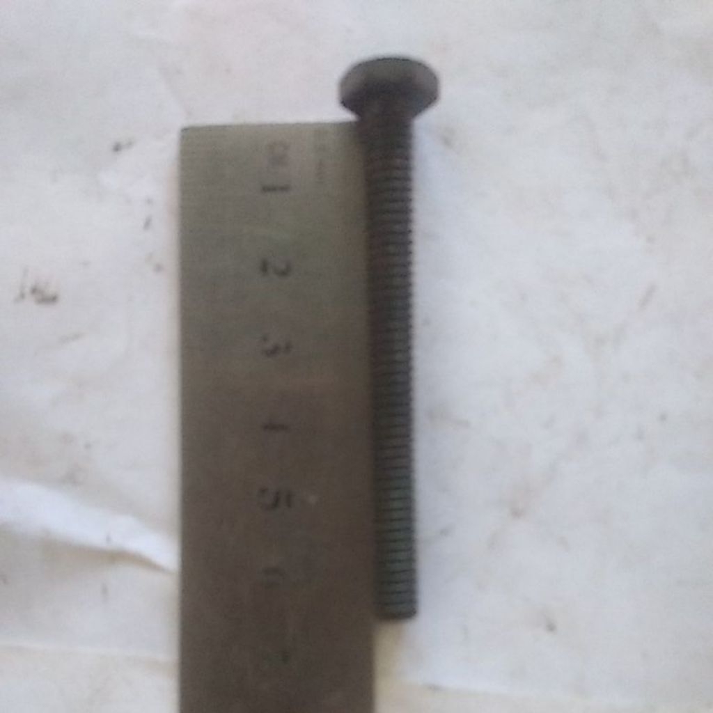 Baut UNC ¼ x 2 , 2½ drat kasar baut 10 kasar