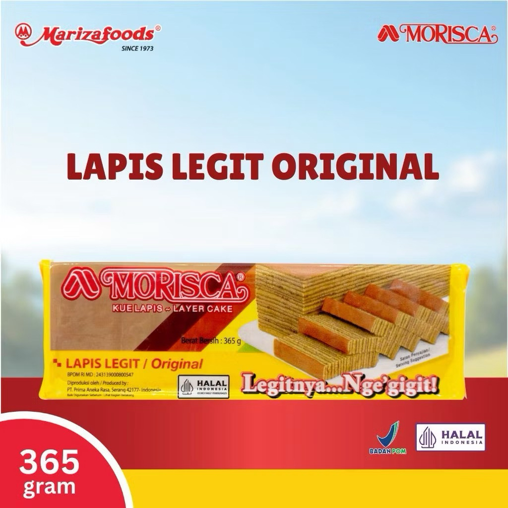 Morisca Kue Lapis Legit 365gr