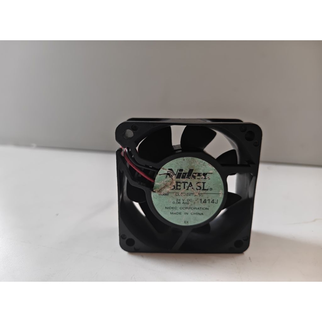 Fan kipas Nidec DC 24V-0,08A 6×6cm 2pin