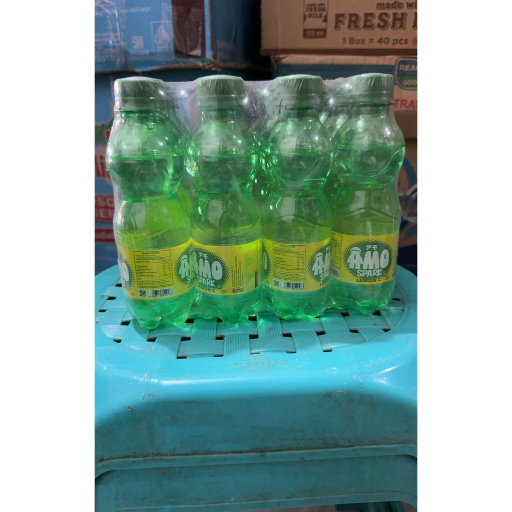 Minuman Amo Spark Lemon C Soda 200ml x 12 Botol