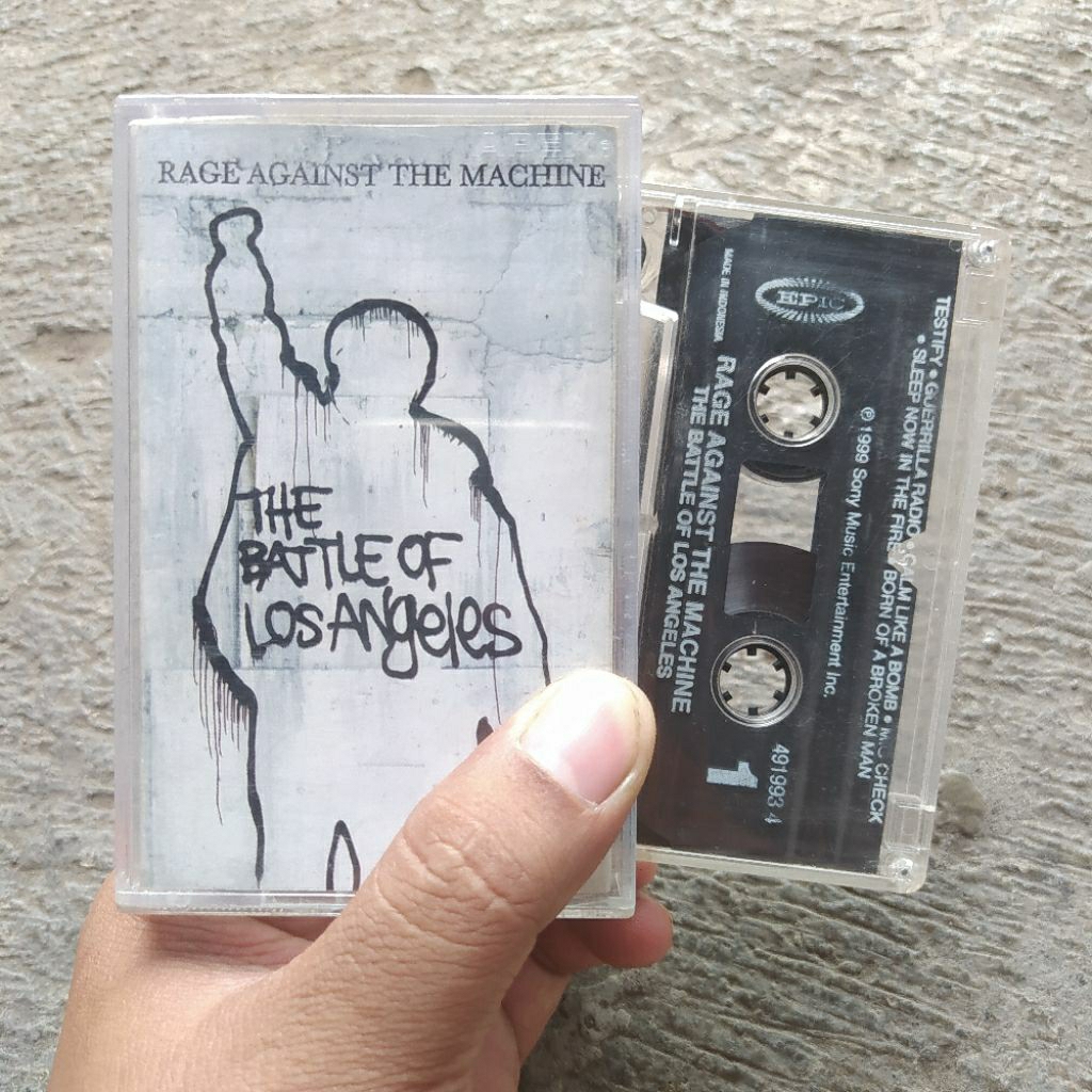 Kaset Pita Rage Against The Machine (RATM) - The Battle Of Los Angeles
