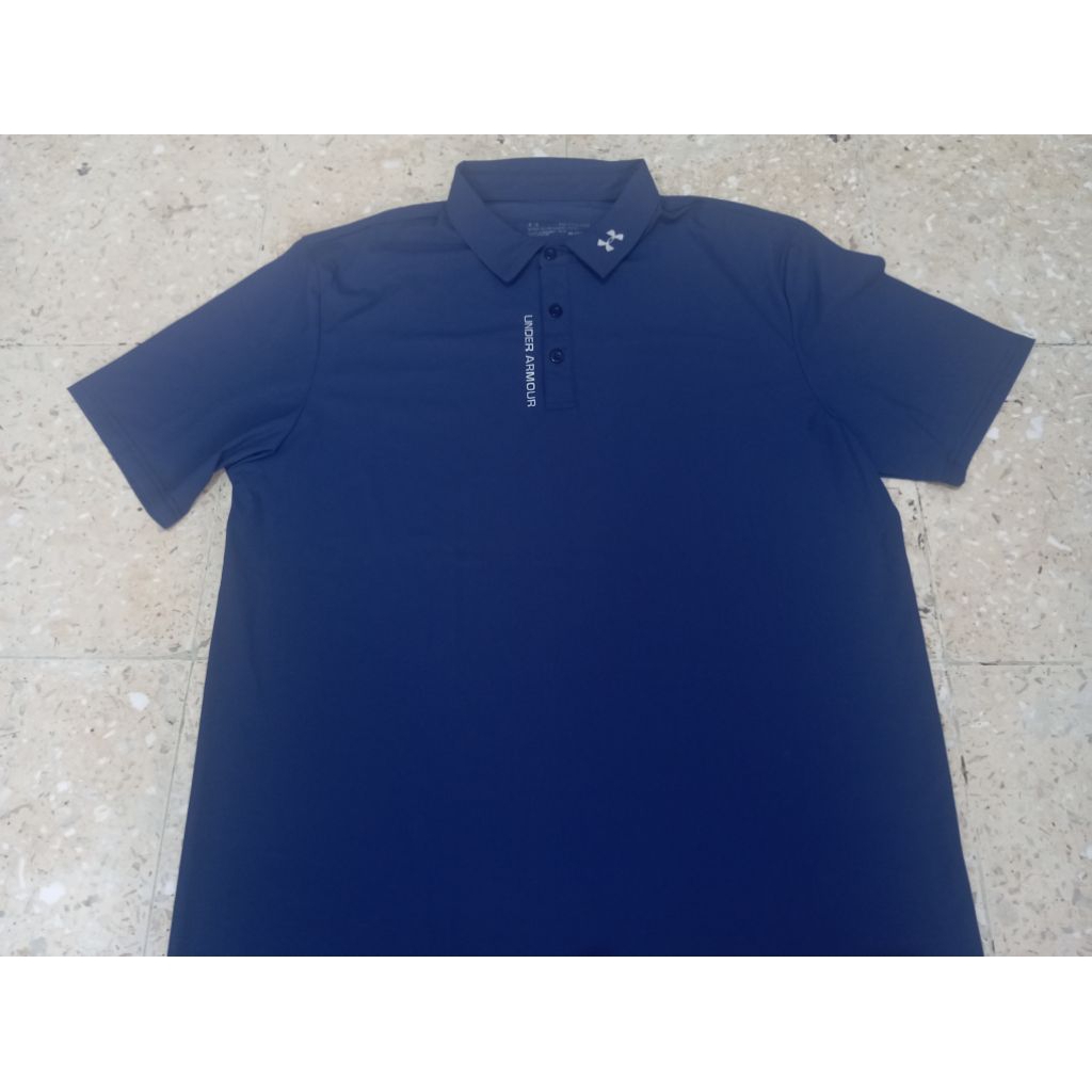 Baju kaos kerah golf under armor original second bekas