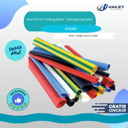 Heat Shrink | Selang Bakar | Selongsong Bakar | 40 mm