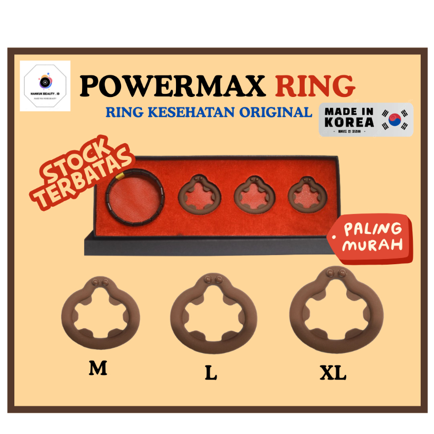 Ring Kesehatan | Healthy Ring | Powermax Ring | Melancarkan Peredaran Darah
