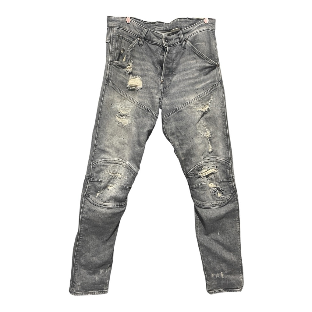 G-Star RAW Biker Ripped Jeans Original Size 32