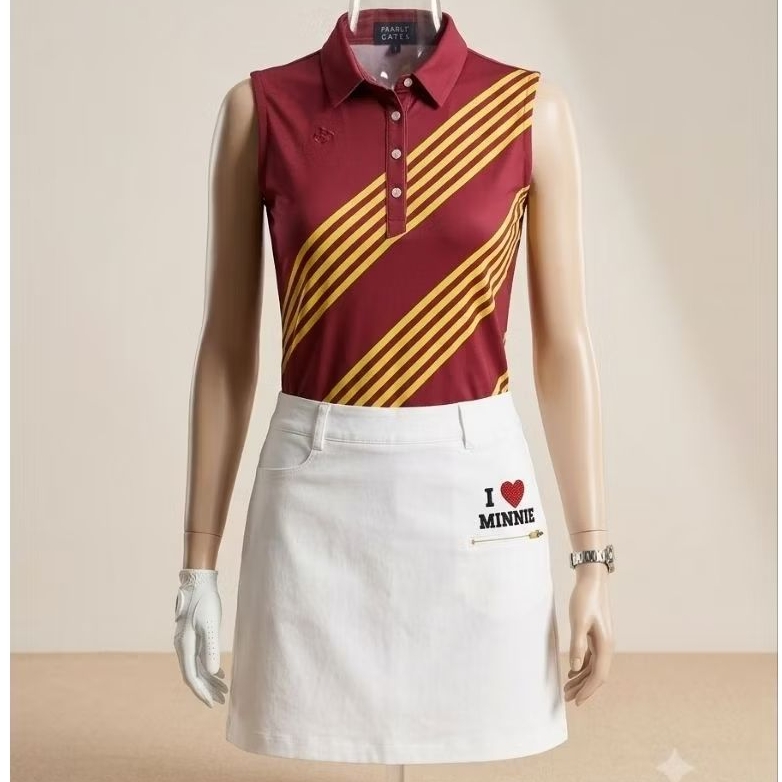 Baju Golf set Pearly Gates X Disney