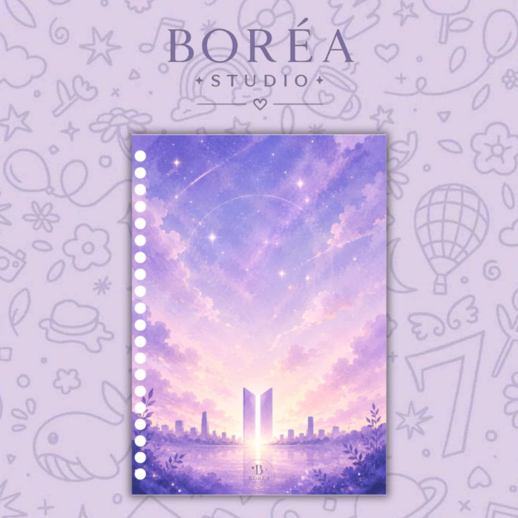 Loose Leaf / Kertas Binder A5 BOREA - BTS