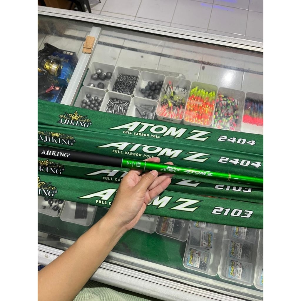 Tegek Pancing Ajiking Atom Z