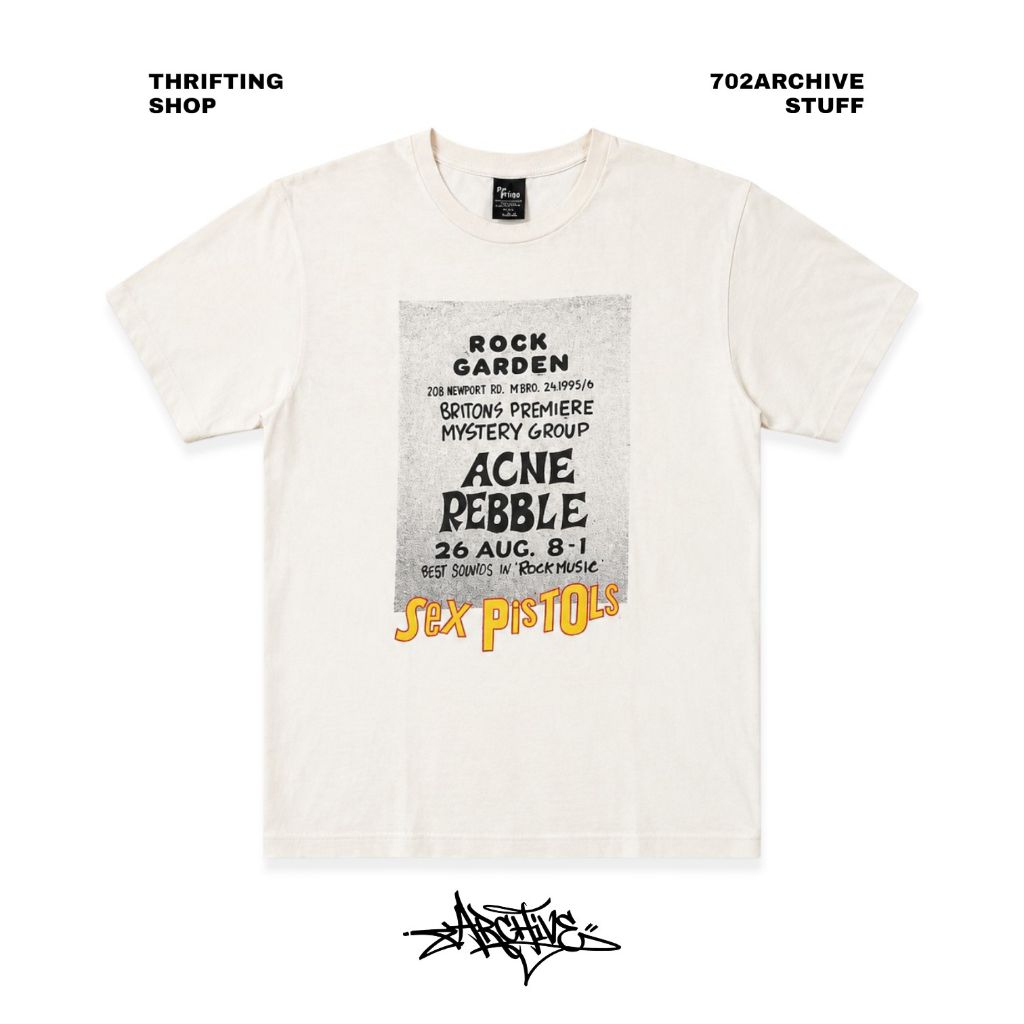 kaos band merch sex pistols preloved