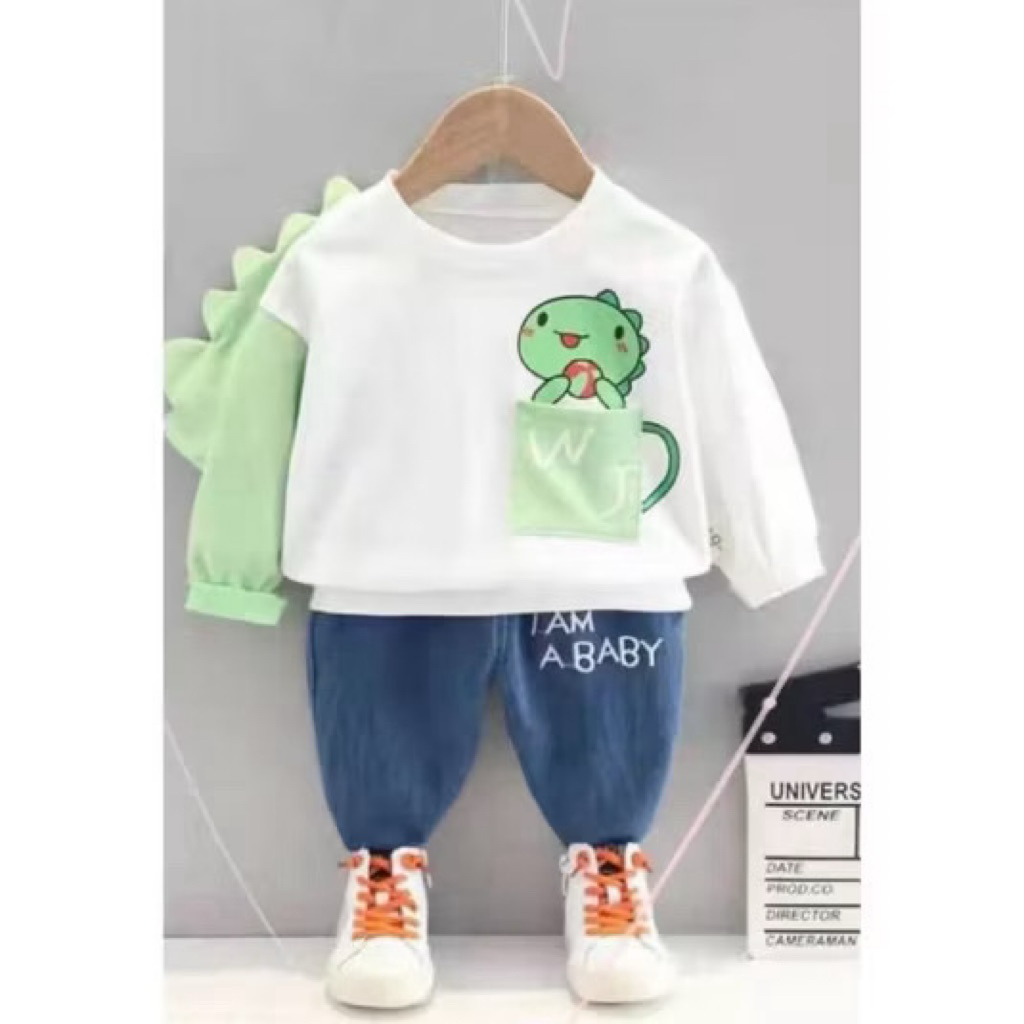 4.SALEsetelan anak cowo uk 2-3 tahun ex display
