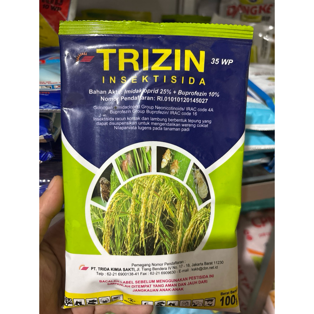 Trizin 35 WP Insektisida Padi Wereng Coklat