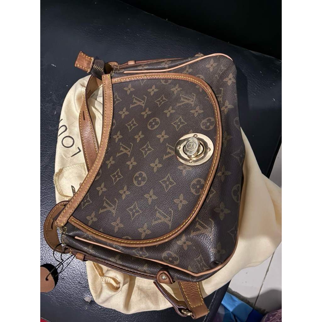 Vintage LV Monogram Tulum PM Hobo Shoulder Bag 2006
