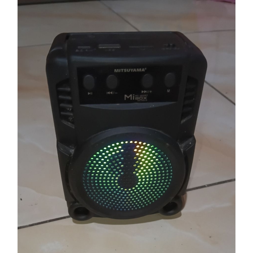 speaker kecil aktif Mitsuyama MS-4020BT bekas kondisi baik