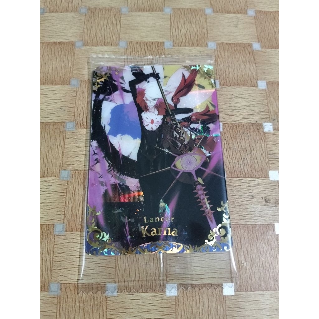 FGO Wafer Card Lancer Class "Karna"
