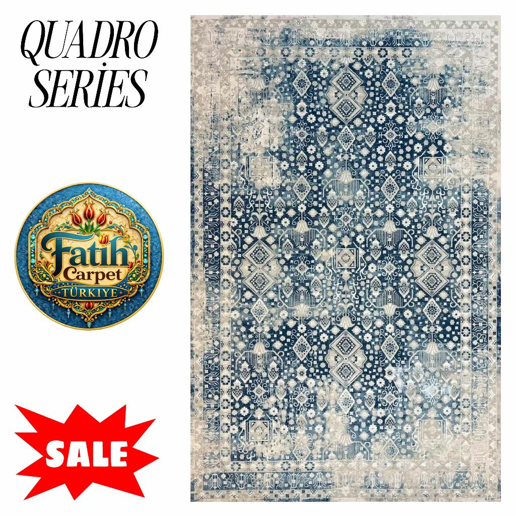 Karpet Minimalis Quadro Import Turki - C322A