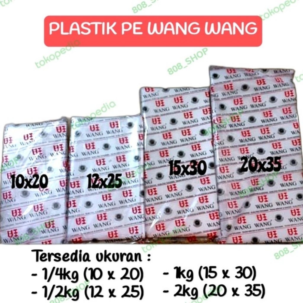 PLASTIK HDPE WANG WANG