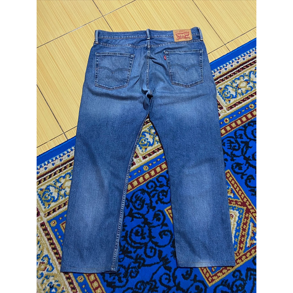 Celana Jeans Levis 513 Blue Color - size 34 fit 36