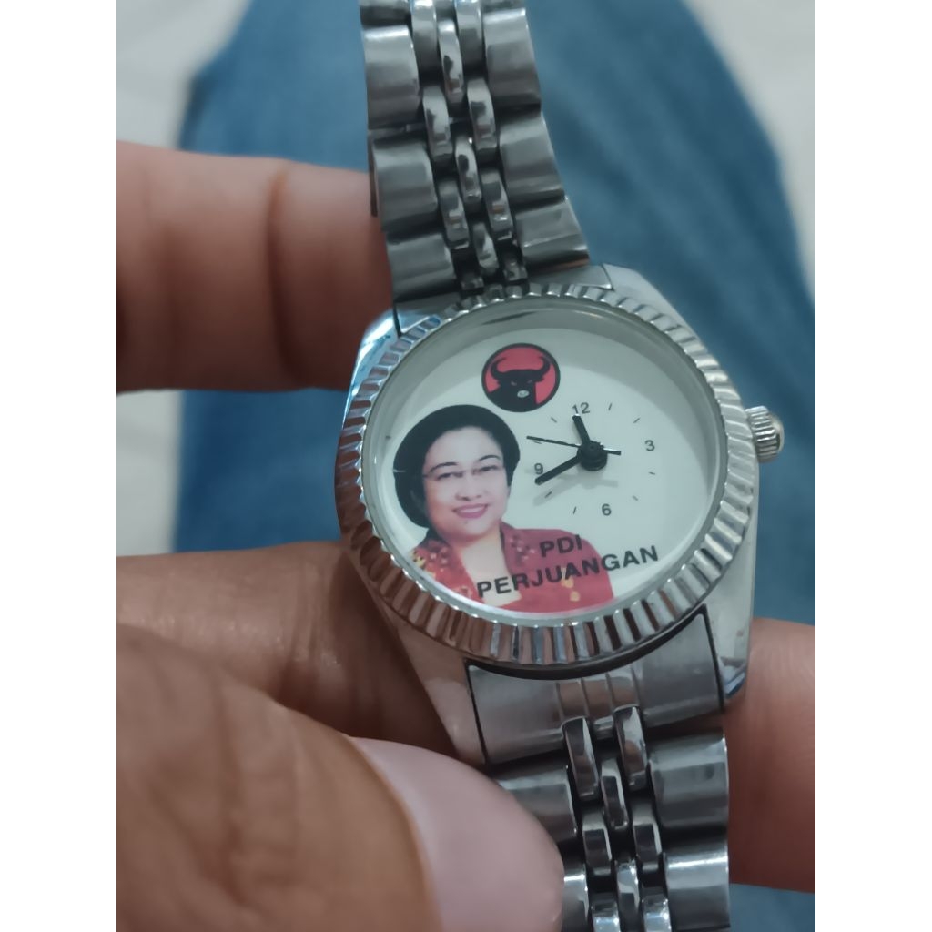 Jam Tangan Ibu Megawati Original second Vintage Siap Pakai