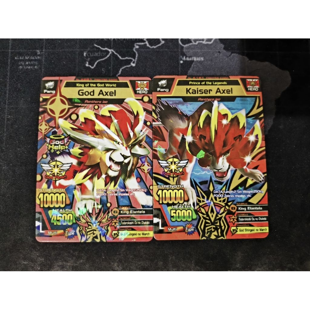 [BACA DESKRIPSI] KAISER AXEL & GOD AXEL GREAT ANIMAL KAISER ANIMAL KAISER MAXIMUM