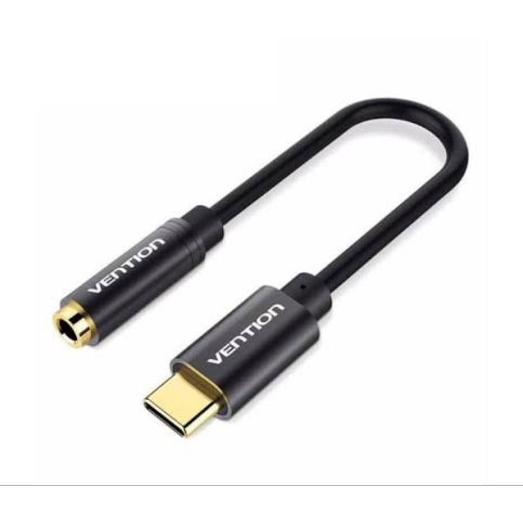 Vention Type C To Aux Jack Audio Adapter Earphone Headset DAC Chip