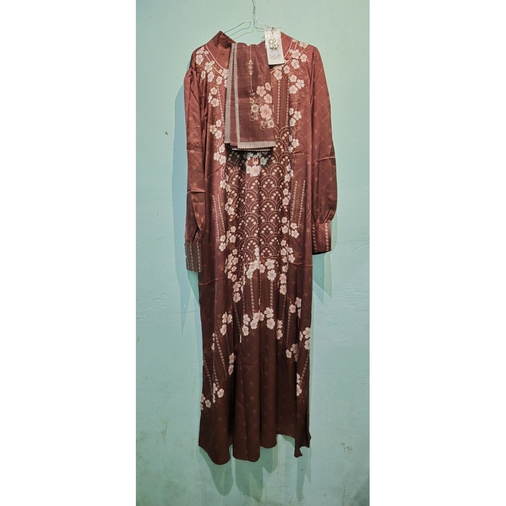 Gamis SS premium set hijab elegan
