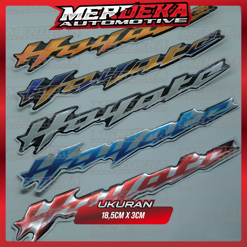 emblem timbul suzuki hayate / emblem suzuki hayate