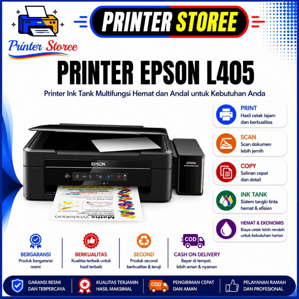 Printer Epson L405 second termurah