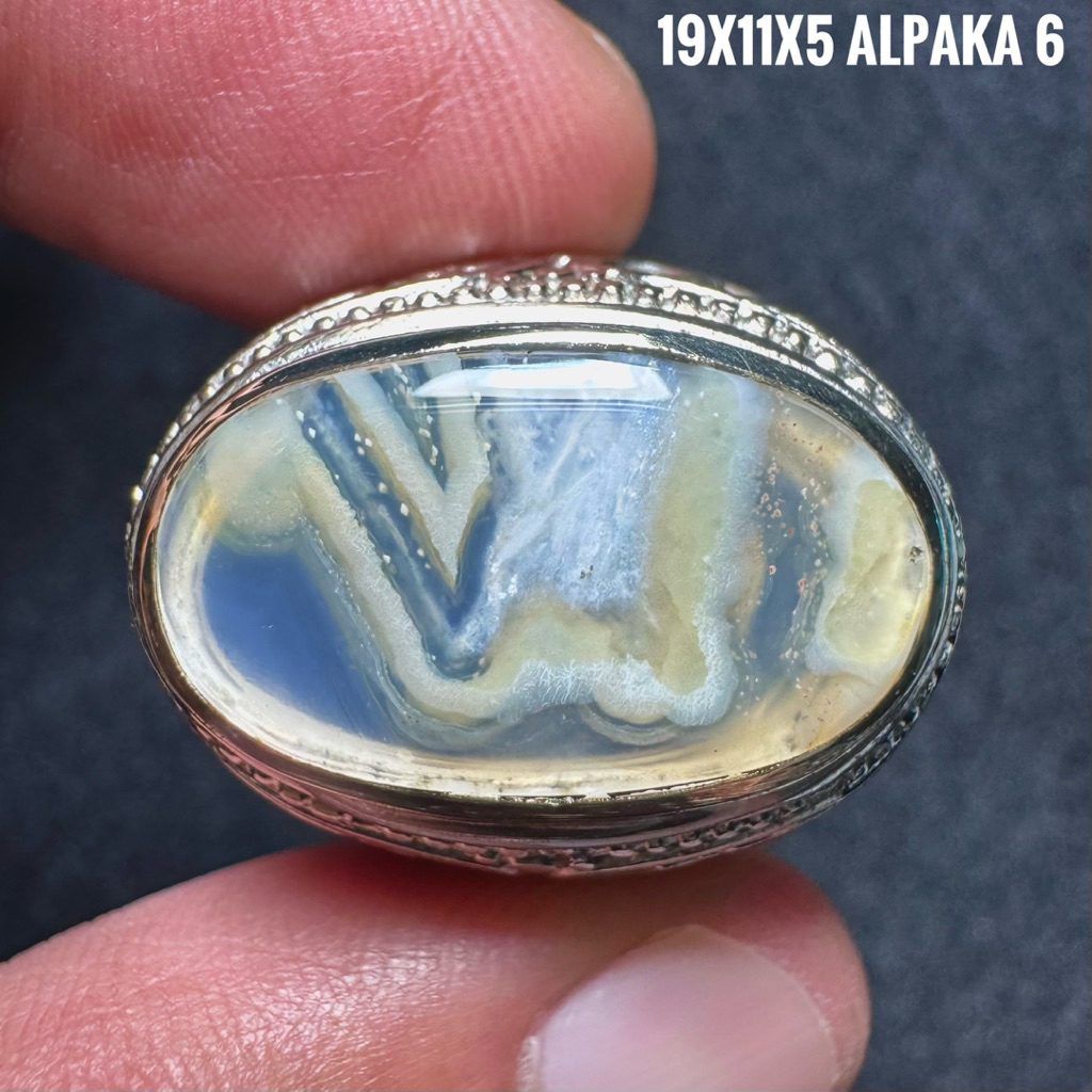 Cincin Batu Akik Natural Lafadz Allah