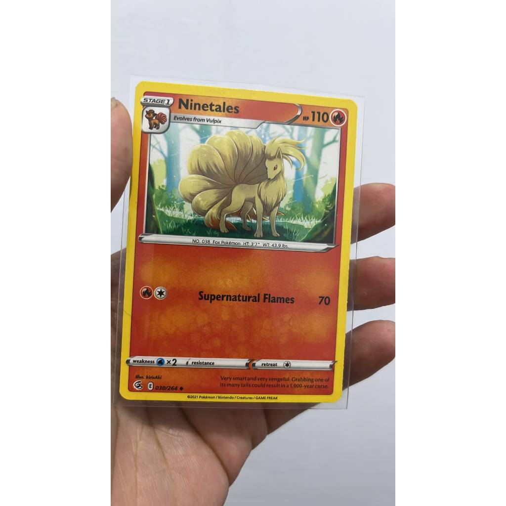 Kartu Pokemon TCG English | Vulpix & Ninetales