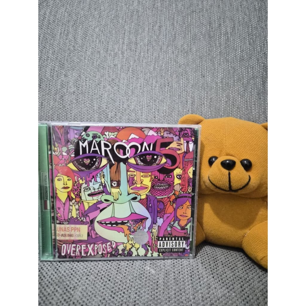 CD Maroon 5 - Overexposed (CD Album - Indonesia Edition)