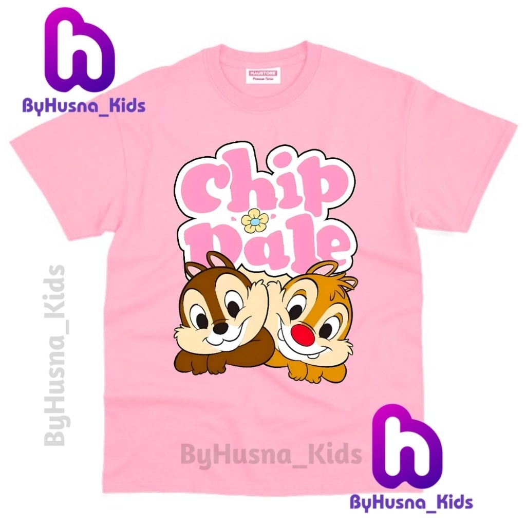 Baju Anak Kaos Anak Chip 'N Dale's Cartoon CHIP N DALE UNISEX BALITA BATITA