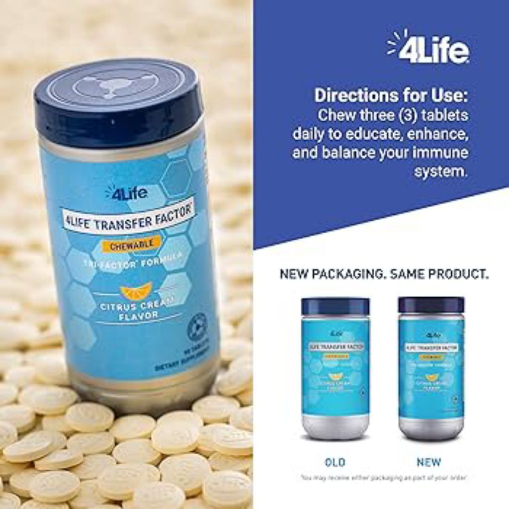 4Life transfer factor Tri formula PAKET 4 BOTOL untuk kesehatan fungsi imun kekebalan Daya tubuh isi