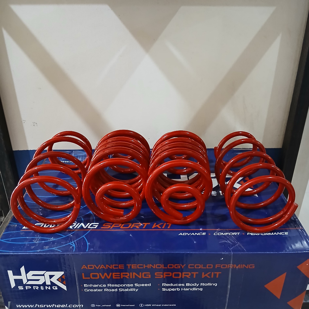 Lowering kit hsr red mobil avanza per ceper 3 jari empuk