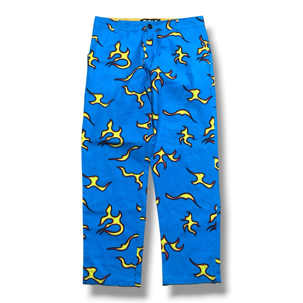 Golf Wang Flame Pants Cherry Bomb The Tyler The Creator Long Pants