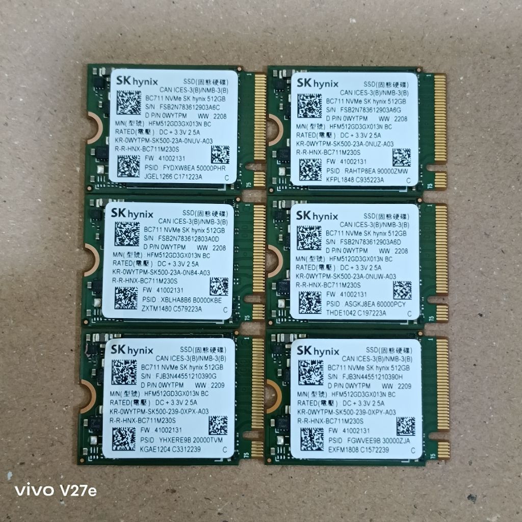 SSD M2 NVME 2230 512GB ORI COPOTAN