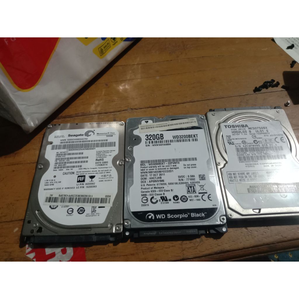 HDD Laptop Hardisk Laptop Sentinel rendah borongan