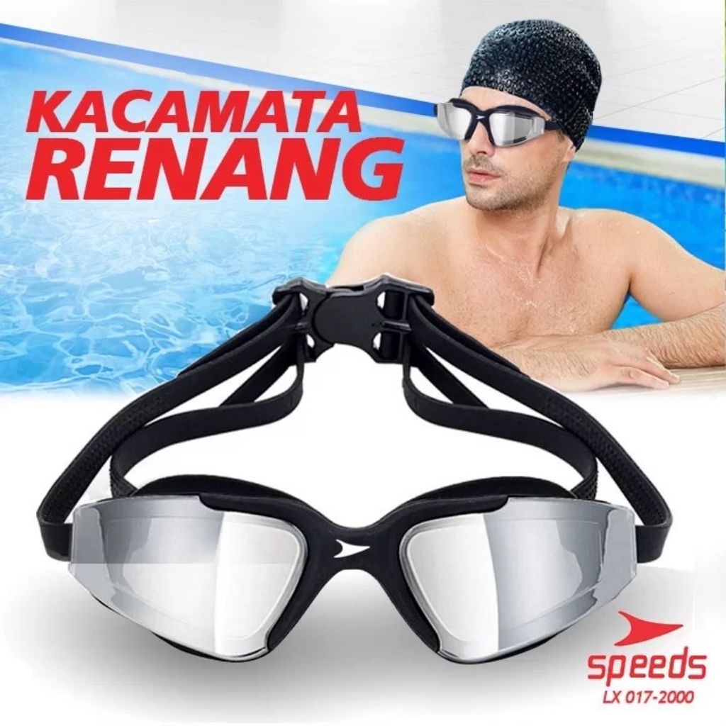 KACAMATA RENANG SPEED TIPE 2000 WARNA BIRU