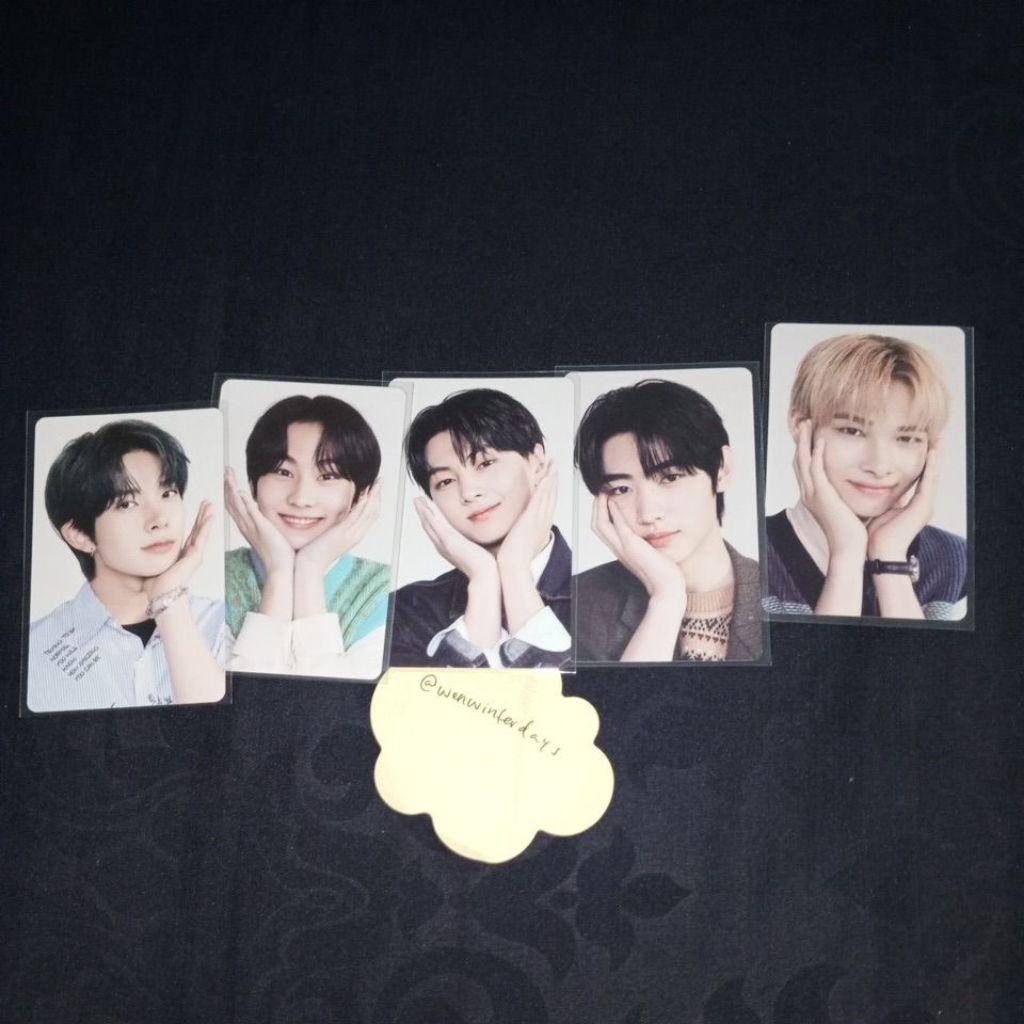 ENHYPEN PHOTOCARD OFFICIAL PC NI-KI JUNGWON JAY HEESEUNG SUNGHOON CHIBI FLOWER POSE TC ENCOMPANION H