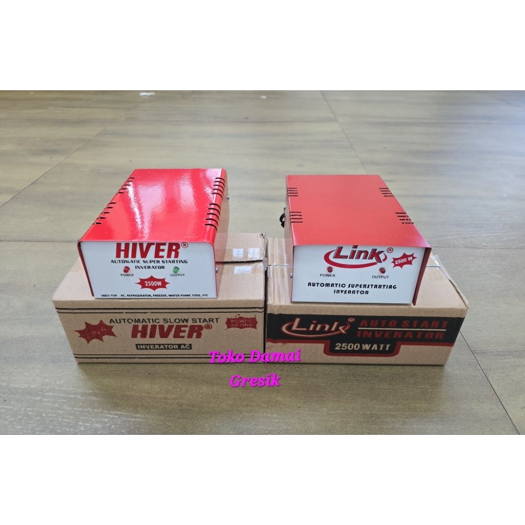 Auto Start Hiver Link 2500W anti jeglek Soft start 2500 Watt Penghemat Listrik