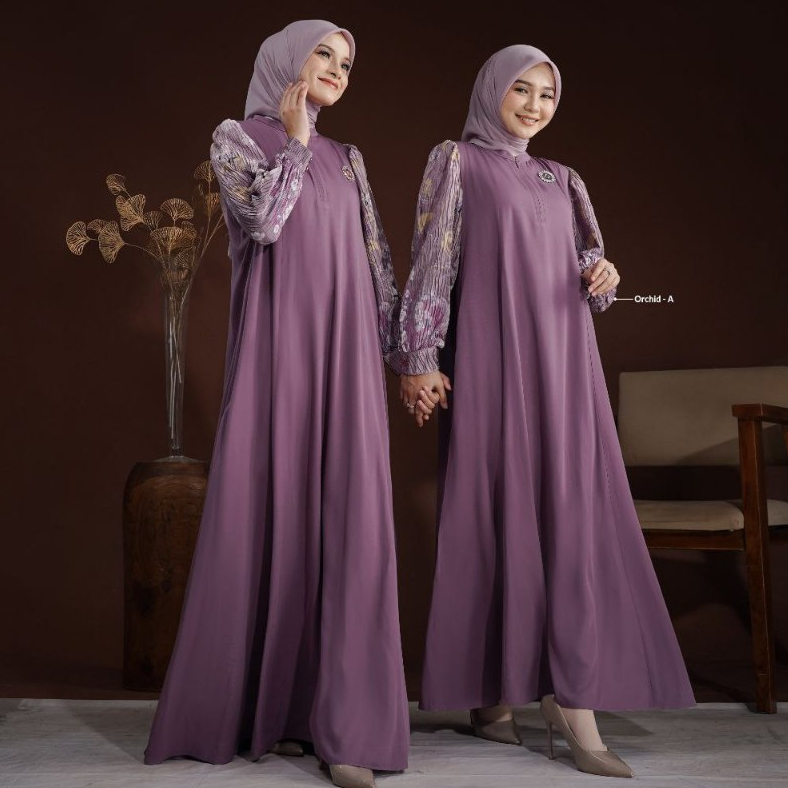 SALE || NADHEERA LUXURY CUCI GUDANG LAST STOCK DISKON DRESS MIDI PROMO NADHEERA