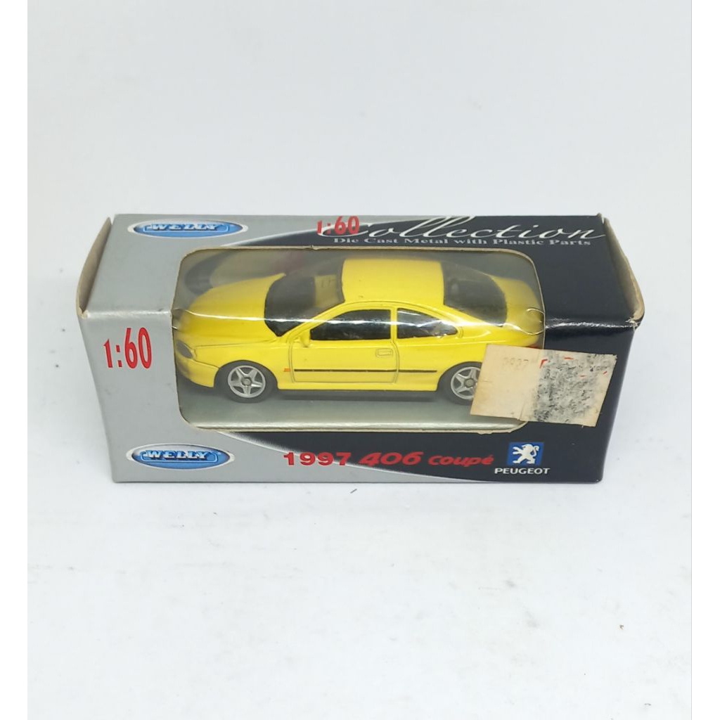 welly nex peugeot 1997 406 coupe diecast 1/60 (t)