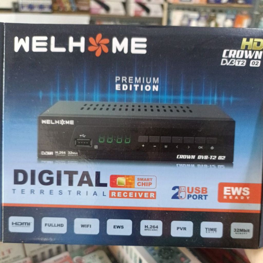 STB/Set Top Box Welhome HD Crown.
