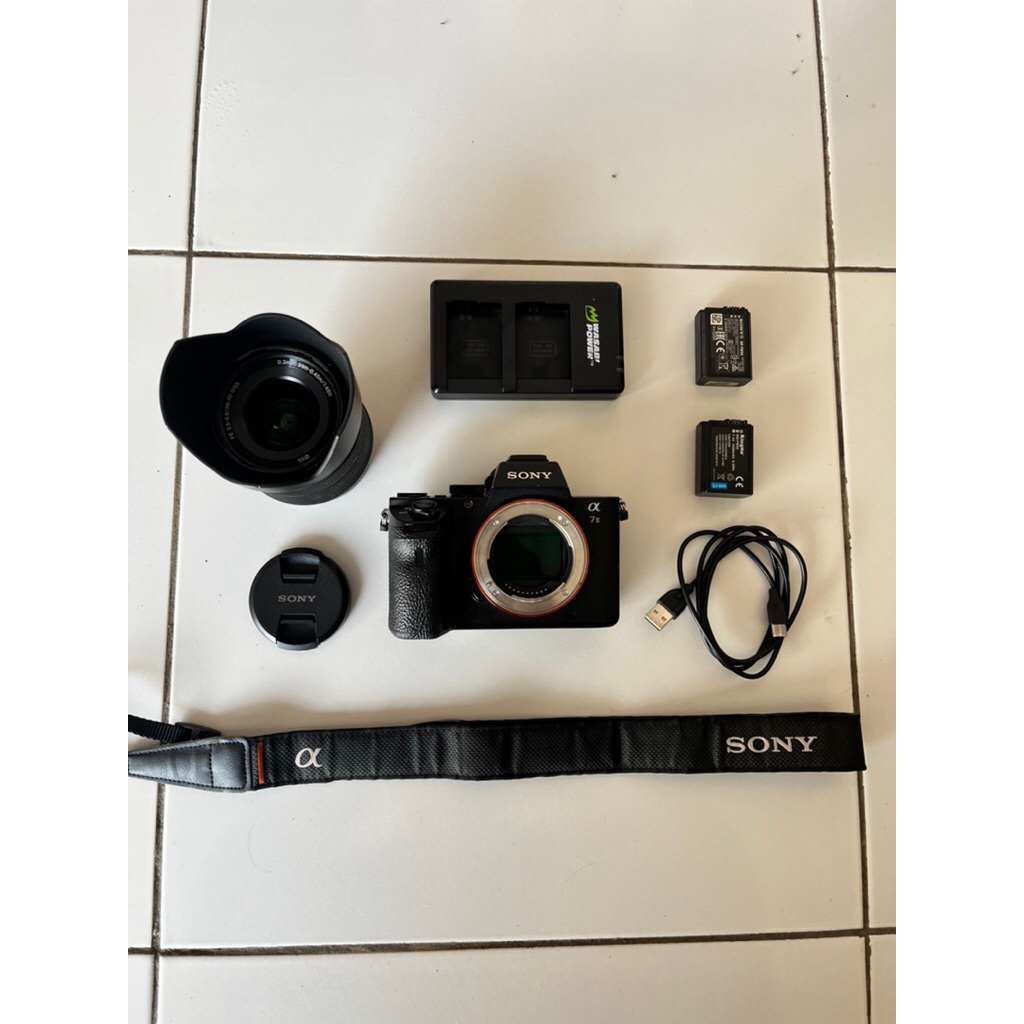 SONY A7ii + LENSA KIT 28-70