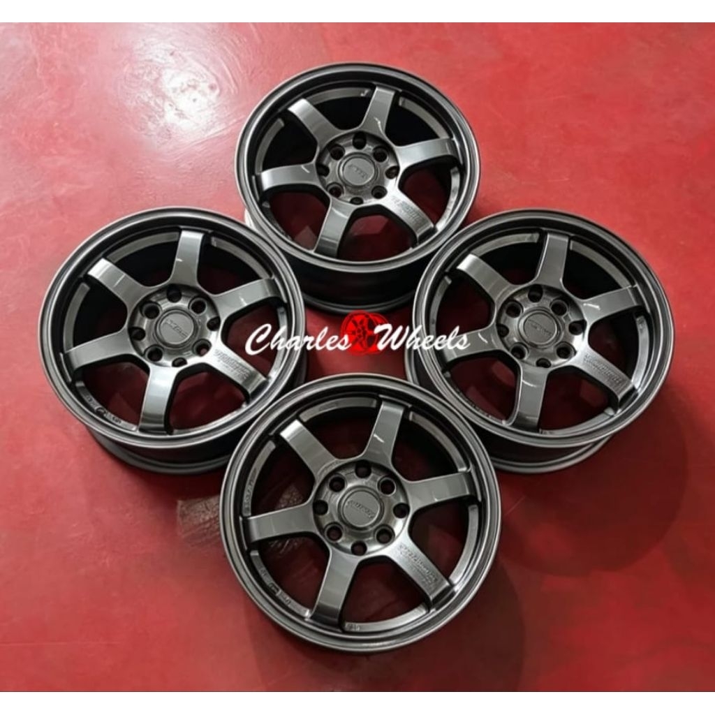 VELG TE37 RING 14 BEKAS