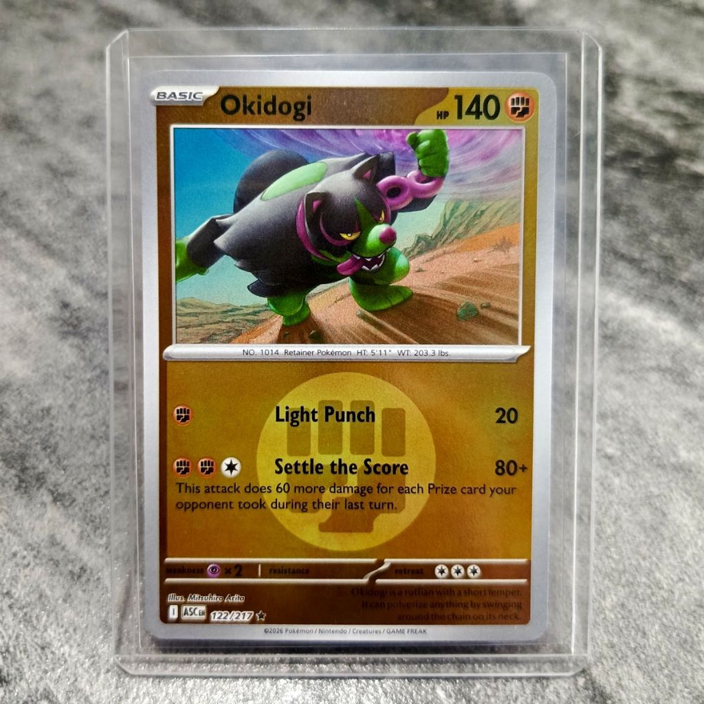 okidogi holo mirror kartu pokemon asli original english sudah dapat toploader |  kami juga jual kart
