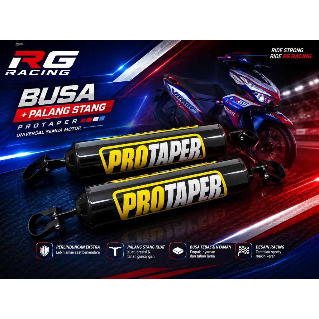 PAKET Busa Stang Protaper Plus Stabilizer Stang Protaper Stang Protaper Evo Low KLX CRF Vixion Trial