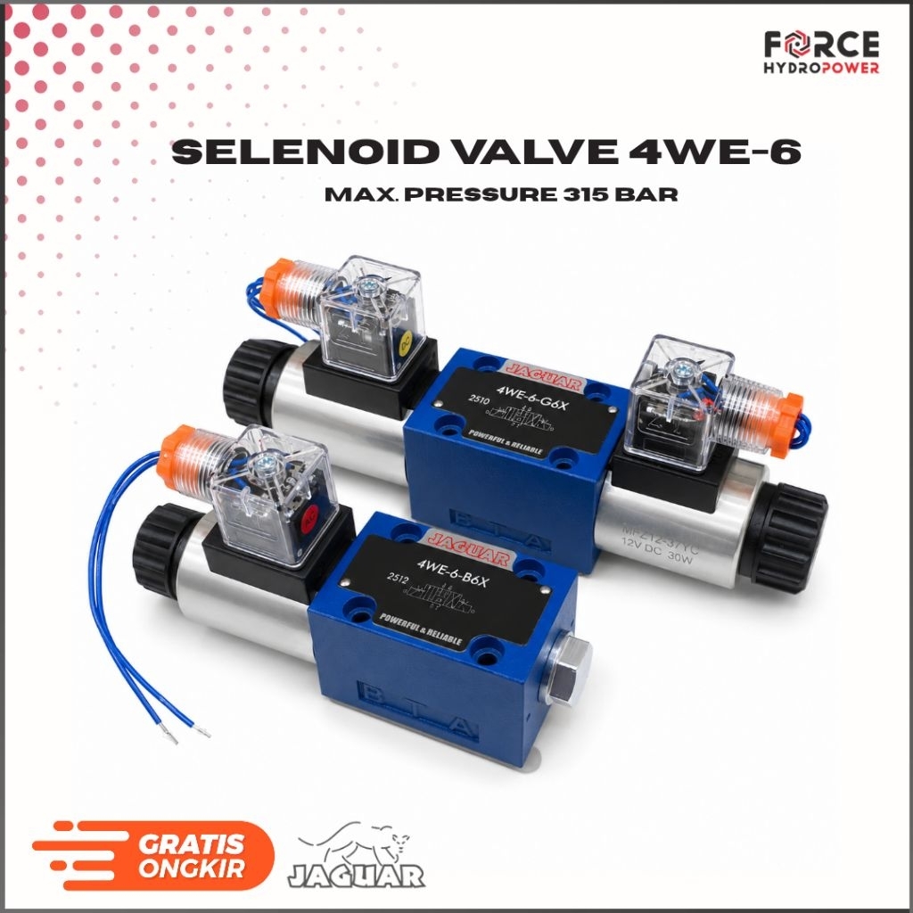 Solenoid Valve Jaguar 4WE-6 Hydraulic