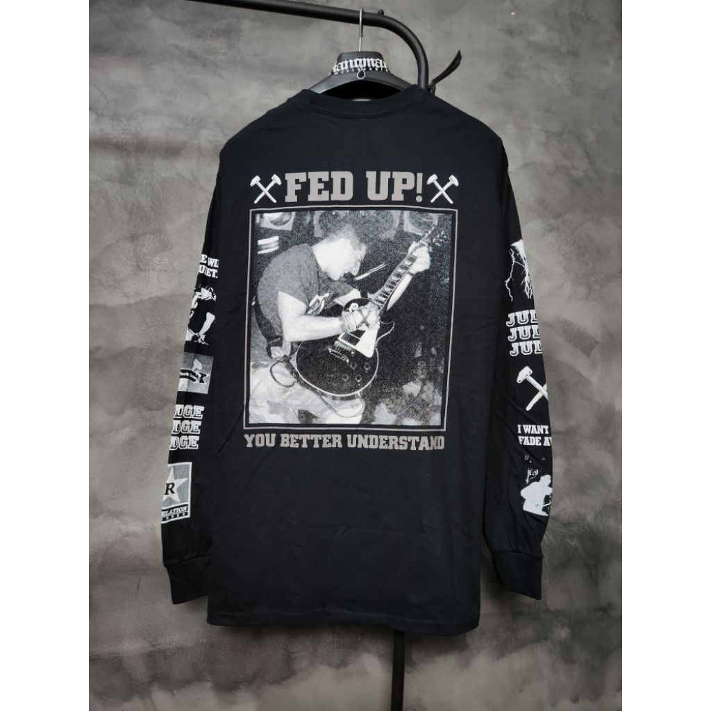 Judge Official - Fed Up Longsleeve Kaos Band