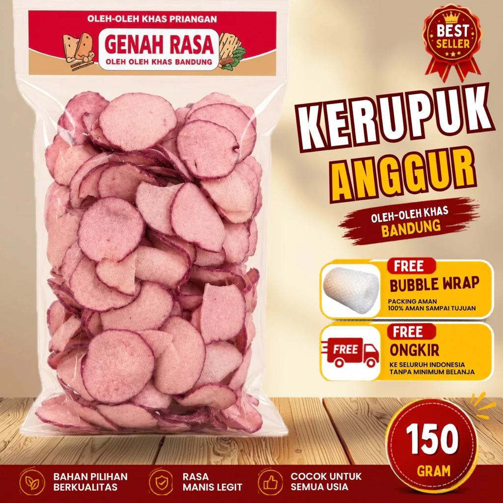 Kerupuk Buah Anggur 150 g